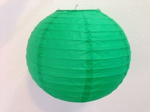 10pz lanterna carta verde - 10pz,
