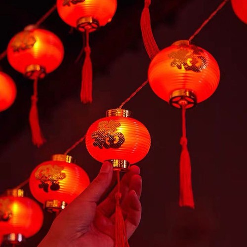 Lanterna cinese rossa