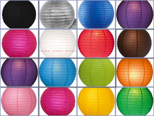 10x lanterne carta cinesi - 10x,